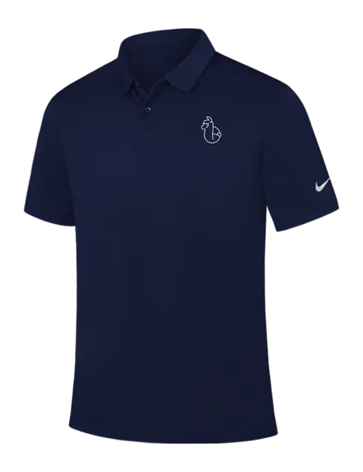 Nike Navy Dry Essential Solid Polo w/Alpac Logo