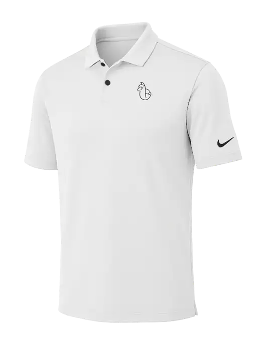 Nike White Dri-FIT Vapor Polo w/Alpac Logo