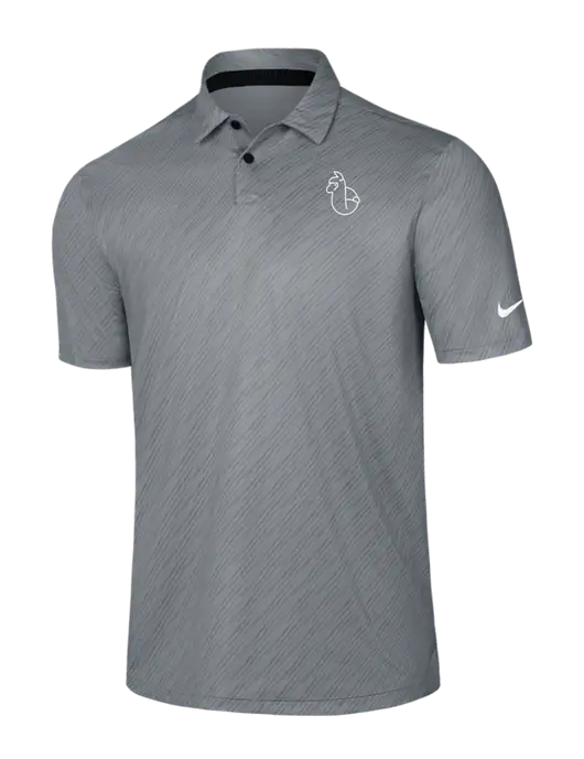 Nike Medium Grey Vapor Dash Polo w/Alpac Logo