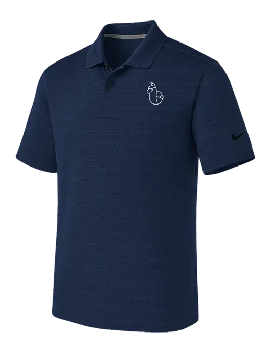 Nike Navy Dri-FIT Vapor Jacquard Polo w/Alpac Logo