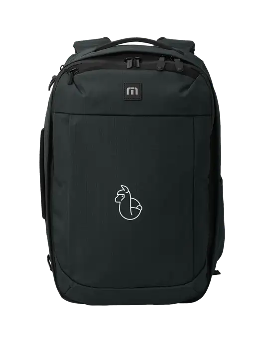 TravisMathew Black Convertible Backpack w/Alpac Logo