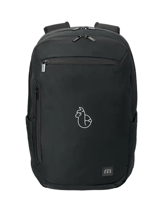 TravisMathew Black Duration Backpack w/Alpac Logo
