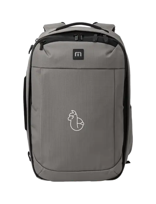 TravisMathew Medium Grey Convertible Backpack w/Alpac Logo