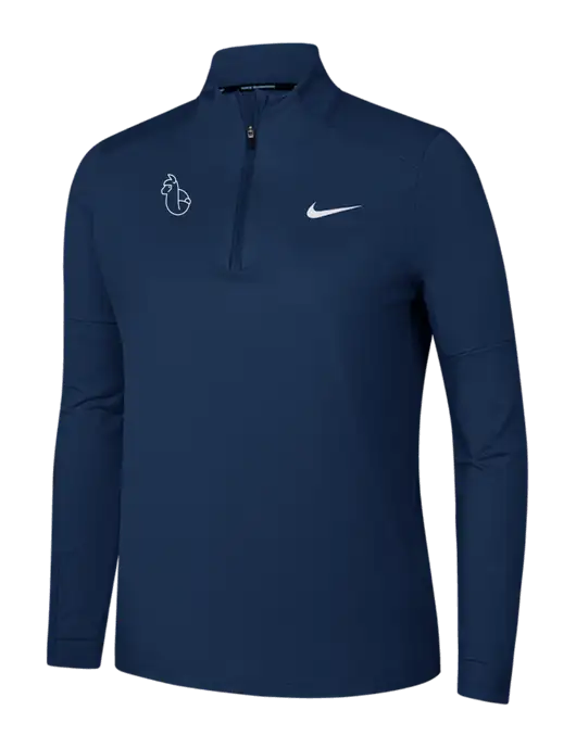Nike Dark Navy Womens Dri-FIT Element 1/2-Zip Pullover w/Alpac Logo