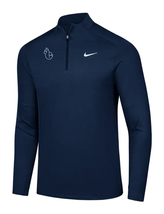 Nike Dark Navy Dri-FIT Element 1/2-Zip Pullover w/Alpac Logo