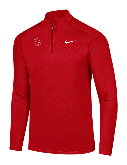 Nike Red Dri-FIT Element 1/2-Zip Pullover w/Alpac Logo