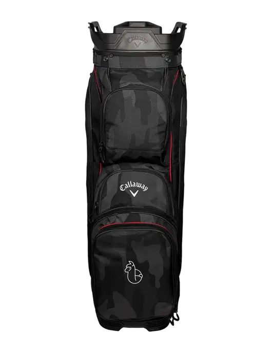 Callaway Org 14 Black Camo/Red Trim Golf Bag  w/Alpac Logo