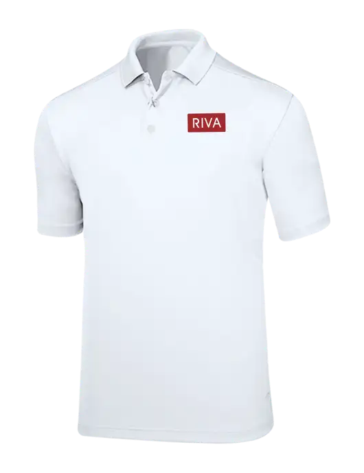 Callaway Core Bright White Performance Polo w/RIVA Logo
