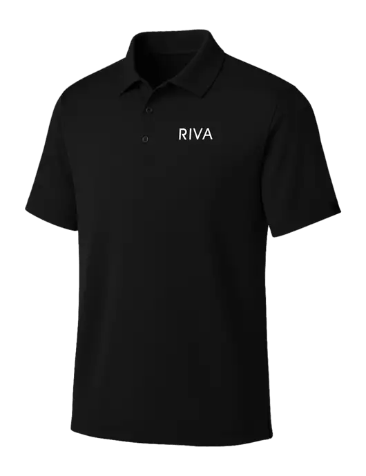 OGIO Blacktop Framework Polo w/RIVA Logo