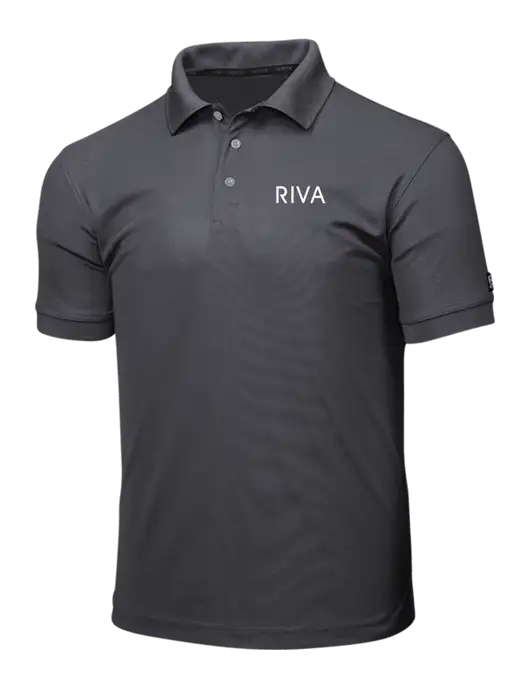 OGIO Charcoal Grey Caliber 2.0 Polo w/RIVA Logo