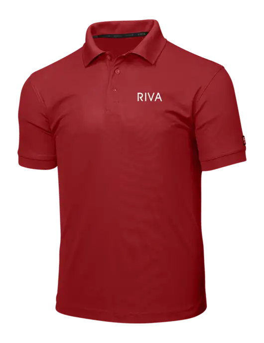 OGIO Red Caliber 2.0 Polo w/RIVA Logo