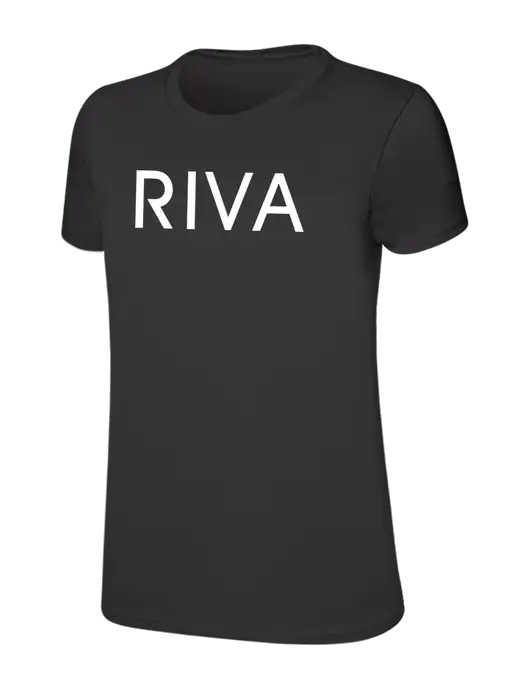 Womens Ring Spun Charcoal 4.5 oz T-Shirt w/RIVA Logo