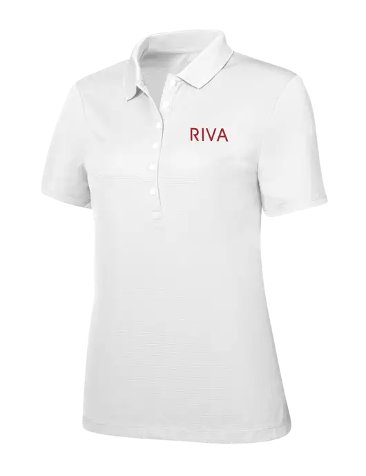 Callaway Womens Ottoman Bright White Polo w/RIVA Logo
