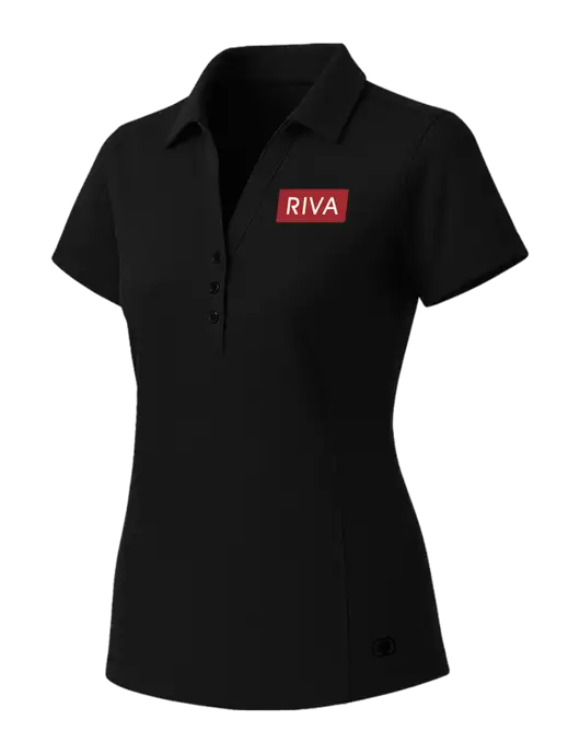 OGIO Womens Blacktop ONYX Polo w/RIVA Logo