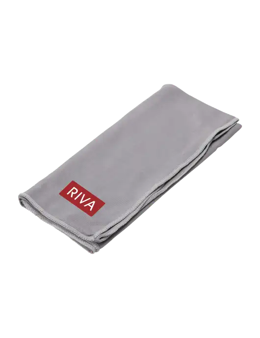 Eclipse Grey Copper Infused Cooling Towel w/RIVA Logo