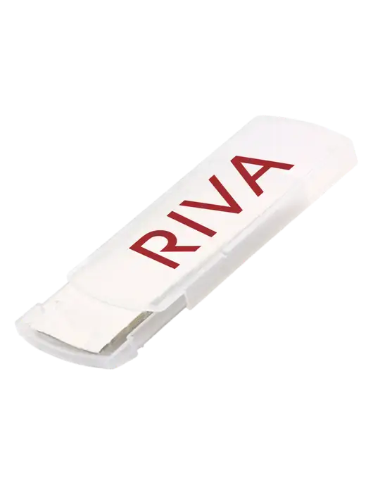 Slide Right Clear Bandage Dispenser w/RIVA Logo