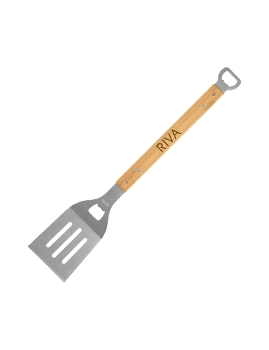 Bamboo BBQ Spatula w/RIVA Logo