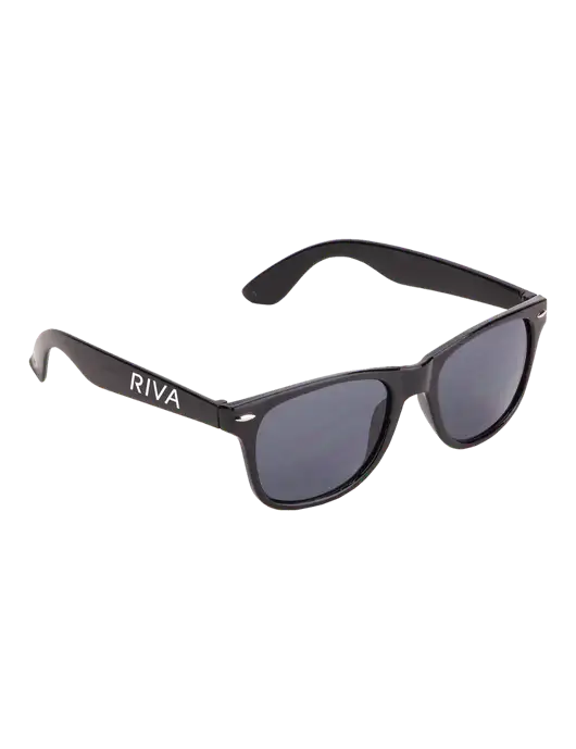 Daytona Black Sunglasses w/RIVA Logo