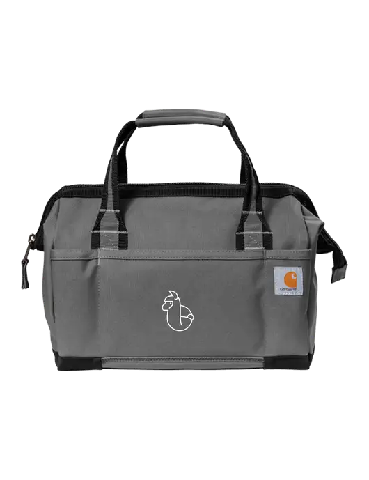 Carhartt Foundry Series 14” Grey Tool Bag w/Alpac Logo