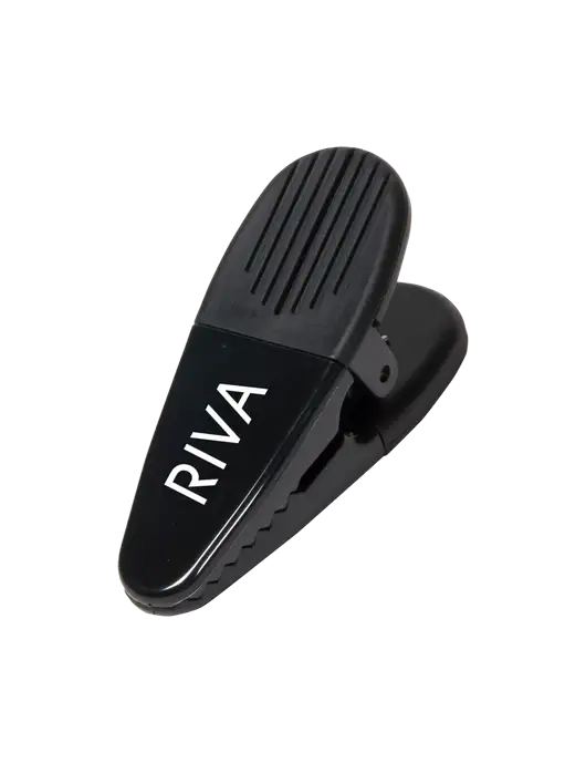 Magnetic Black Power Clip w/RIVA Logo