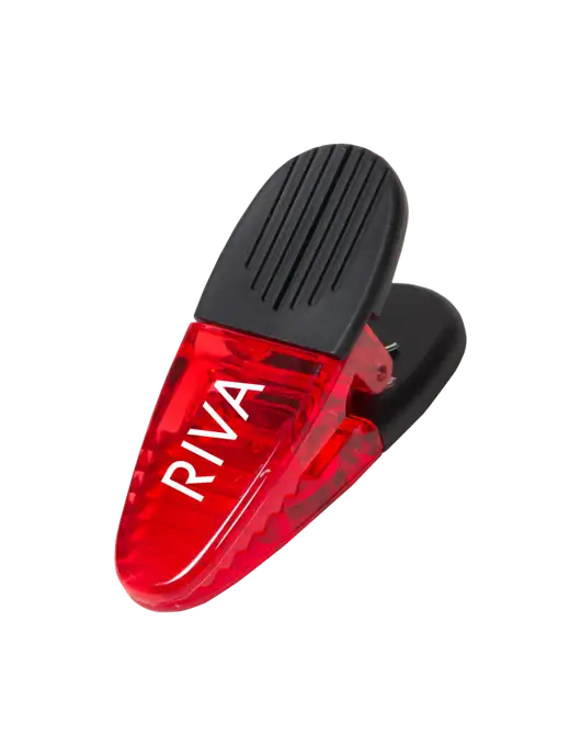Magnetic Red Power Clip w/RIVA Logo