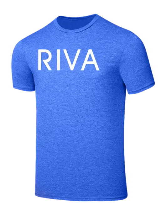 Seriously Soft Royal Frost T-Shirt w/RIVA Logo